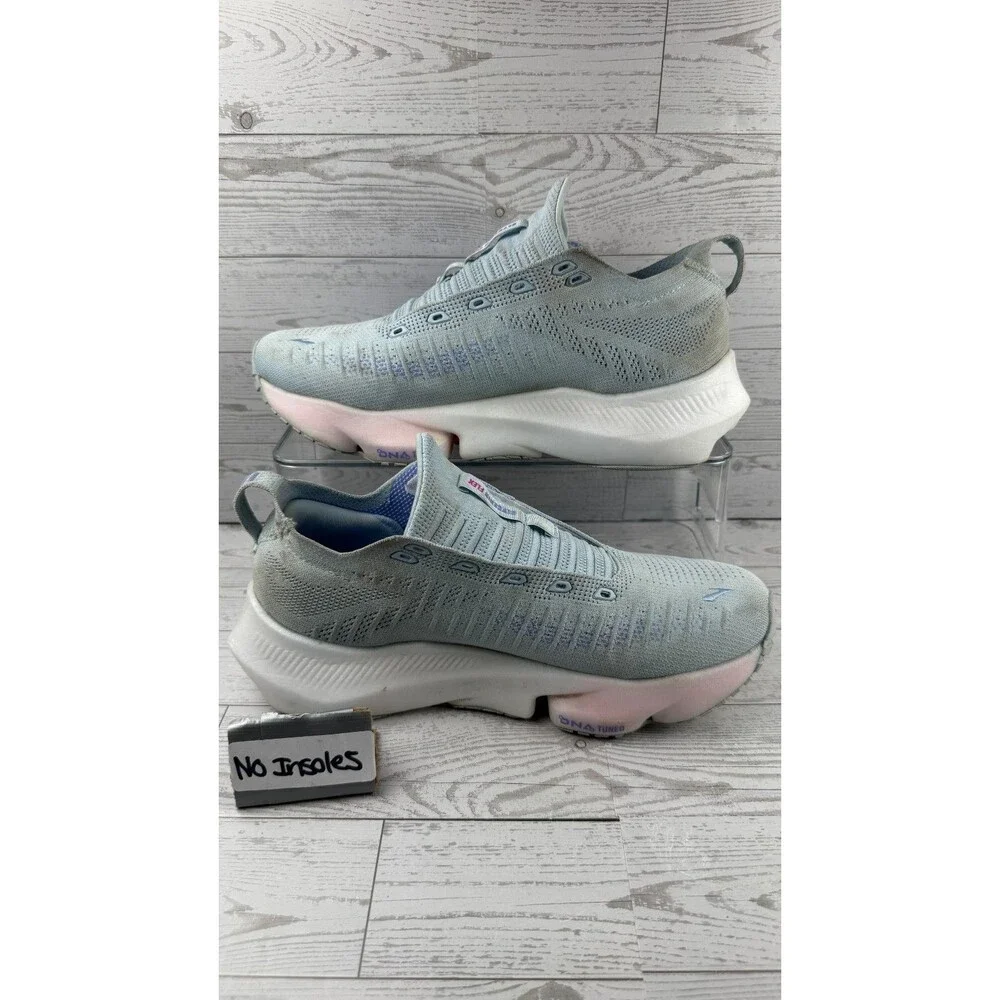 Brooks Glycerin Flex 1204671B477 Blue 10.5B Womens Mesh Upper Running Shoes #880